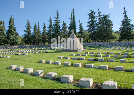 Il cimitero di doiran - Grecia, doirani Foto Stock