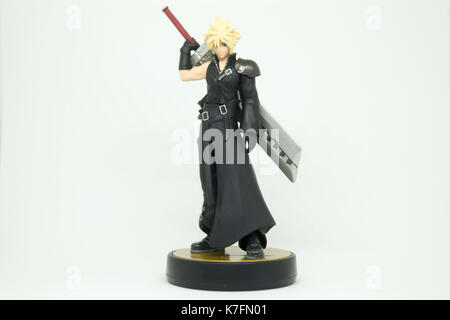 Nintendo Super Smash Bros Amiibo Collection Figure Cloud Foto Stock