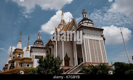 113street tra 182 st e Mao Tse Toung blvd a Phnom Penh Cambogia del sud-est asiatico Foto Stock