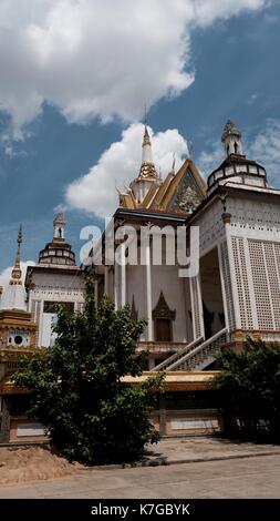 113street tra 182 st e Mao Tse Toung blvd a Phnom Penh Cambogia del sud-est asiatico Foto Stock