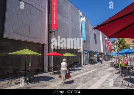 Centro mercantile in Worcester, MA Foto Stock