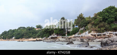 Parco haoyue dell Isola di Gulangyu nella città di Xiamen, Fujian, Cina Foto Stock