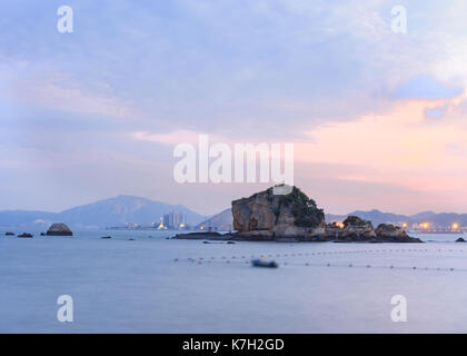 Parco haoyue dell Isola di Gulangyu nella città di Xiamen, Fujian, Cina Foto Stock