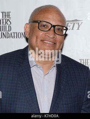 Larry Wilmore partecipa al WGAW Sublime Primetime 2017 Panel Discussion Emmy-nominated scrittori Guild Theatre Settembre 15,2016 Beverly Hills, California. Foto Stock