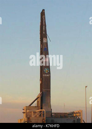 La collezione Atlas del San Diego Air & Space Museum include 3.000 bobine di film da 16 mm, con interviste, conferenze e filmati di missione che documentano la trasformazione del programma Atlas da ICBM a veicolo di lancio spaziale. Foto Stock
