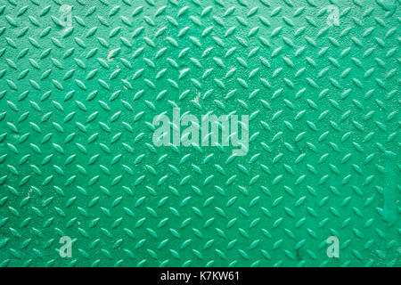 Verde texture metallica vicino. può essere usata come sfondo Foto Stock