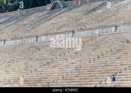 Il primo stadio olimpico di Atene, Grecia Foto Stock