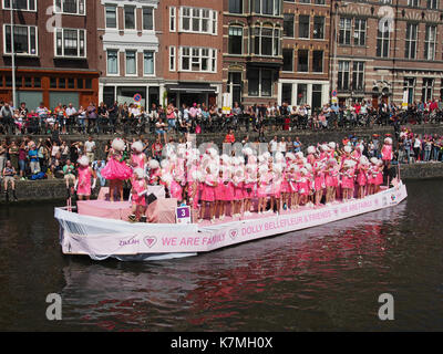 Imbarcazione 3 Dolly Bellefleur & Friends, Canal Parade Amsterdam 2017 foto 3 Foto Stock