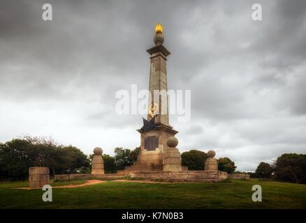 Seconda guerra boera monumento su coombe hill Foto Stock