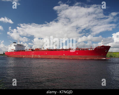 Hafnia Soia (nave,2015) IMO 9729271, Noordzeekanaal pic5 Foto Stock