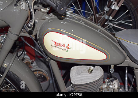 Bsa bantam motociclo principali - lakeland motor museum, backbarrow, Ulverston, Lake District, nord ovest Inghilterra Foto Stock