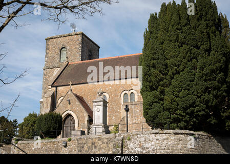 Chiesa di Santa Maria, Storrington, West Sussex, in Inghilterra Foto Stock