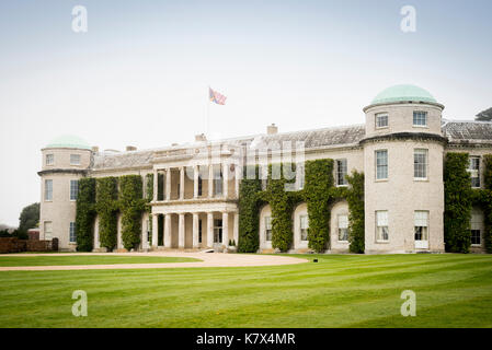 Goodwood House, Westhampnett, Chichester, West Sussex, in Inghilterra Foto Stock