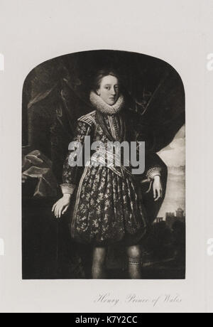 Fiancata giacobita Henry, Principe di Galles (1594 1612) 02 Foto Stock