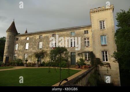 Cameyrac Chateau La Mothe du Prince Noir Foto Stock