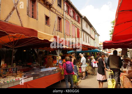 Mirepoix sur tarn Foto Stock