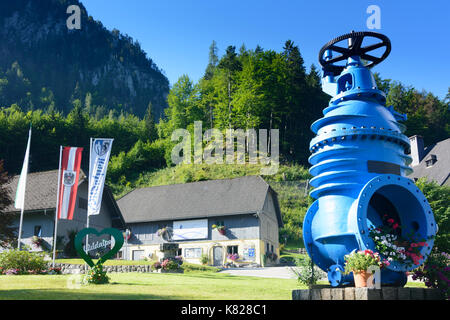 Wasserleitungsmuseum Wildalpen (Museo HochQuellenWasser) di 2. Wiener Hochquellenleitung (primavera in montagna (acqua) pipeline) Museo, Wildalpen, Hochst Foto Stock