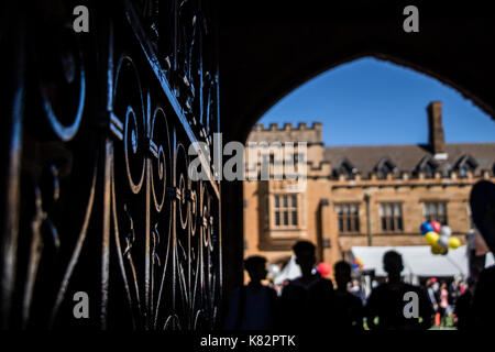 Open day presso l Università di Sydney Foto Stock