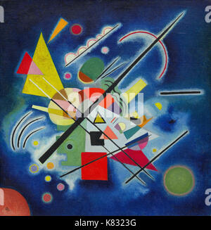 Wassily Kandinsky - 1924 pittura blu Foto Stock