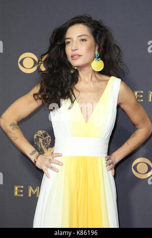 Los Angeles, Califionia, Stati Uniti. 17th settembre 2017. Reed Morano Al 69th Emmy Awards Al Microsoft Theatre In California Il 17 Settembre 2017. Credito: Faye S/Media Punch/Alamy Live News Foto Stock