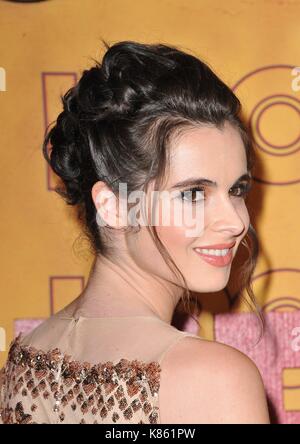 Los Angeles, Stati Uniti d'America. Xvii Sep, 2017. Los Angeles, CA, Stati Uniti d'America. Xvii Sep, 2017. laura marano presso gli arrivi per hbo emmy dopo essere partito, il Pacific Design Center di Los Angeles, CA, 17 settembre, 2017. Credito: everett collection inc/alamy live news Foto Stock