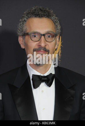 Settembre 17, 2017 - Los Angeles, CA, Stati Uniti - 17 settembre 2017 - Los Angeles, california - john tuturro. 69annuale di Primetime Emmy Awards - gli arrivi presso Microsoft Theatre di Los Angeles. Photo credit: birdie thompson/admedia (credito immagine: © birdie thompson/admedia via zuma filo) Foto Stock