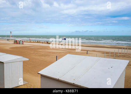 Spiaggia di malo les bains dunkerque, pas-de-Calais, hauts de france Foto Stock