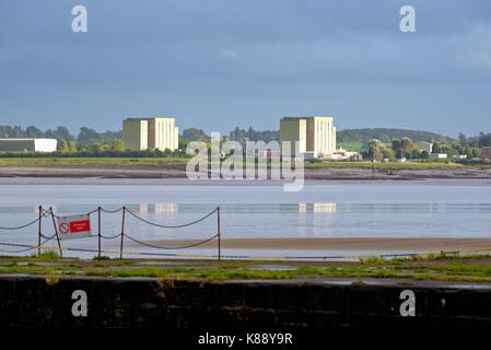 Berkeley centrale nucleare Gloucestershire England Regno Unito Foto Stock