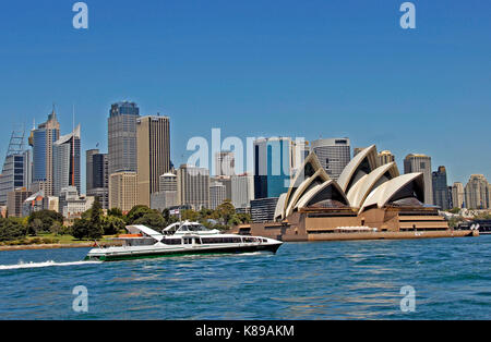 Opera House di Sydney, Australia Foto Stock
