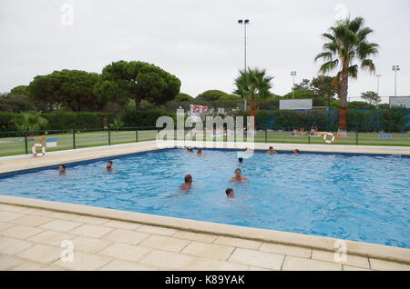 Camping Park di Olhao. Algarve Portogallo Foto Stock