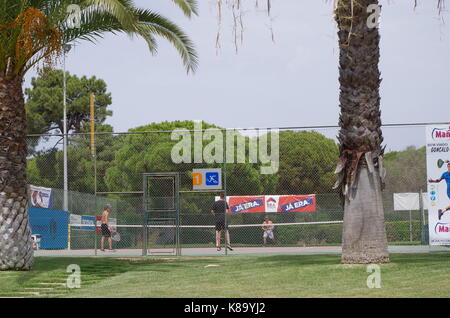 Camping Park di Olhao. Algarve Portogallo Foto Stock