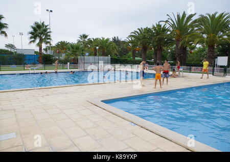 Camping Park di Olhao. Algarve Portogallo Foto Stock