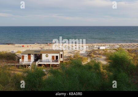 Praia vere (verde spiaggia) in Castro Marim. Algarve Portogallo Foto Stock