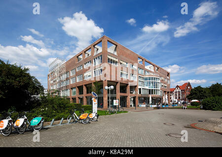 Neues Rathaus Am Friedensplatz a Dortmund, Ruhrgebiet, Renania settentrionale-Vestfalia Foto Stock