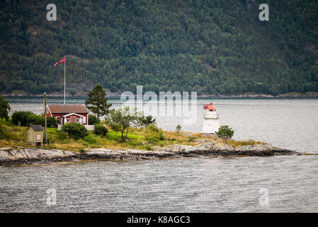 Le montagne del Sognefjord, Laerdal, Norvegia Foto Stock