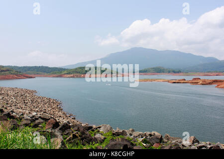 Lago pookode wayanad, Kerala, India del sud Foto Stock