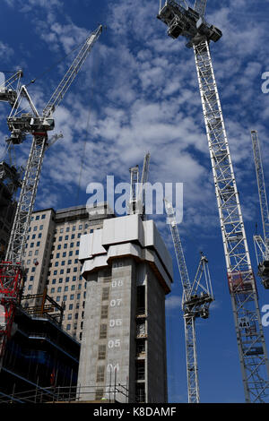 Lo sviluppo del Southbank posto su York Road London Inghilterra England Foto Stock