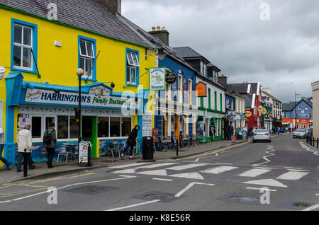 Irlanda, Beach Street a Dingle, Irland, Strand Street a Dingle Foto Stock