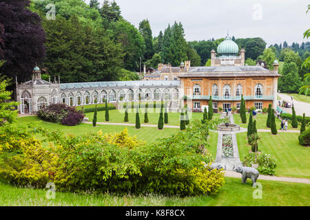 Inghilterra, Cotswolds, Gloucestershire, Sezincote, Sezincote House Foto Stock