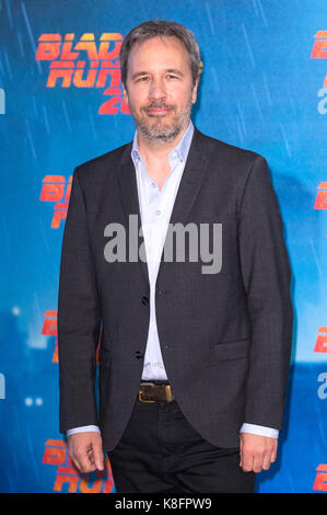 Denis villeneuve assiste il "Blade Runner 2049' photocall presso lo spazio moderno il 19 settembre 2017 a Roma, Italia. Foto Stock