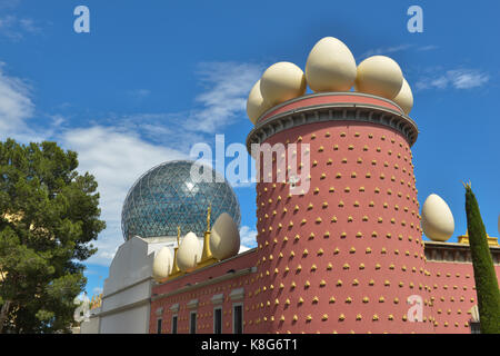 In Spagna, in Catalogna, Figueres: Teatro Museo Dalã Dali Foto Stock