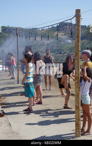 Andancas Dance Festival 2017. Castelo de Vide, Portogallo Foto Stock