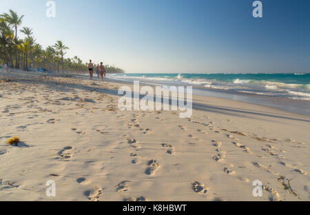 Punta Cana nella Repubblica dominicana. Foto Stock