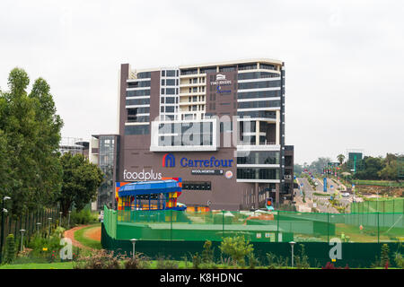 Due fiumi shopping mall esterno dell'edificio, Kenya Foto Stock