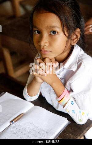 Arrupe karuna krom outreach programma eseguito dalla chiesa cattolica (Gesuiti) di battambang, Cambogia. scuola rurale. Foto Stock