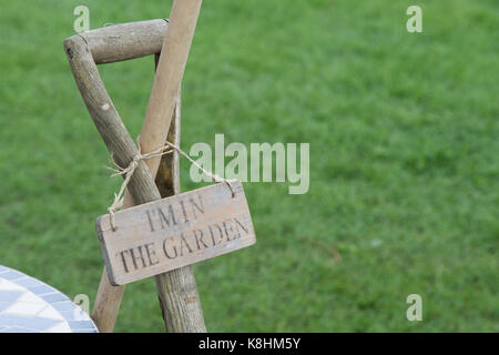 Im nel segno del giardino della RHS Wisley autunno flower show. Surrey. Regno Unito Foto Stock