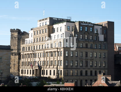 The Vermont Hotel, una volta Northumberland County Council uffici, Newcastle, North East England, Regno Unito Foto Stock