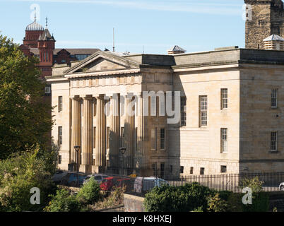 La sala controverso, non è più la principale legge corte di Newcastle, ma ancora in uso per tale funzione, North East England, Regno Unito Foto Stock