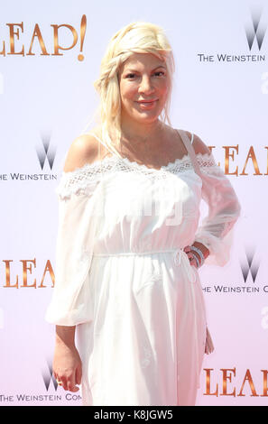 Premiere del weinstein società 'balzo!' dotata di: tori spelling dove: Los Angeles, california, Stati Uniti quando: 19 ago 2017 credit: fayesvision/wenn.com Foto Stock