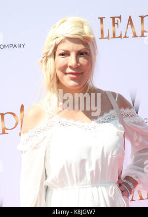 Premiere del weinstein società 'balzo!' dotata di: tori spelling dove: Los Angeles, california, Stati Uniti quando: 19 ago 2017 credit: fayesvision/wenn.com Foto Stock